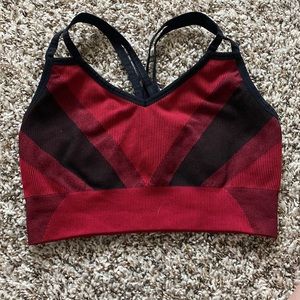 Racer back sports bra